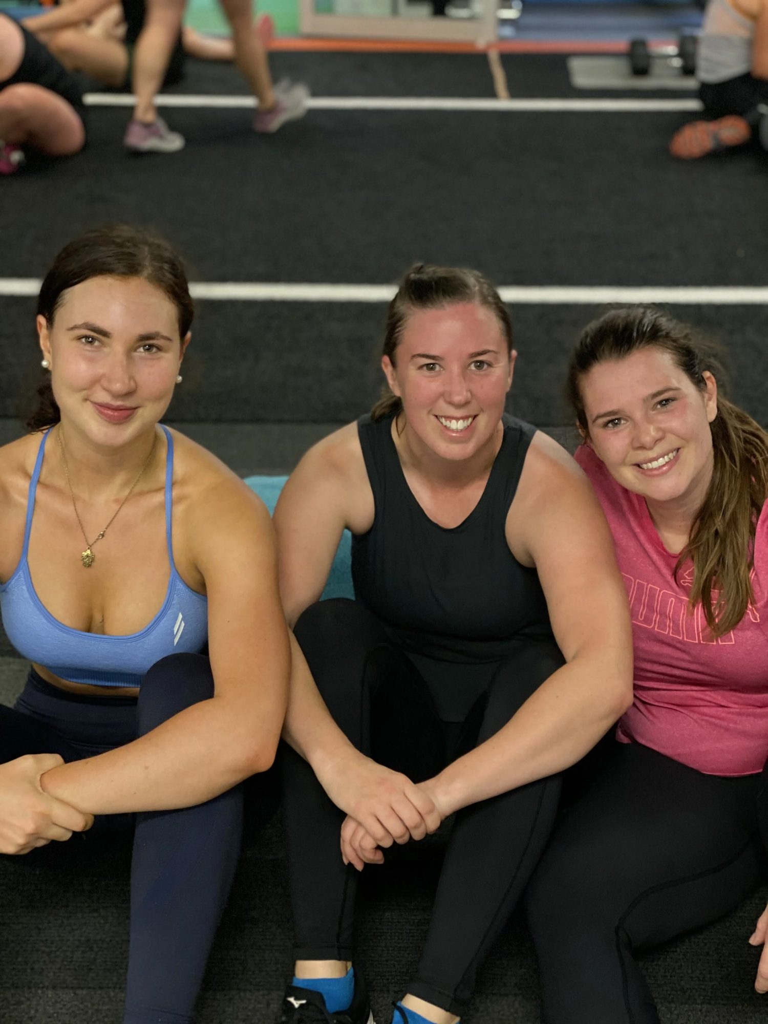 Three members on the floor