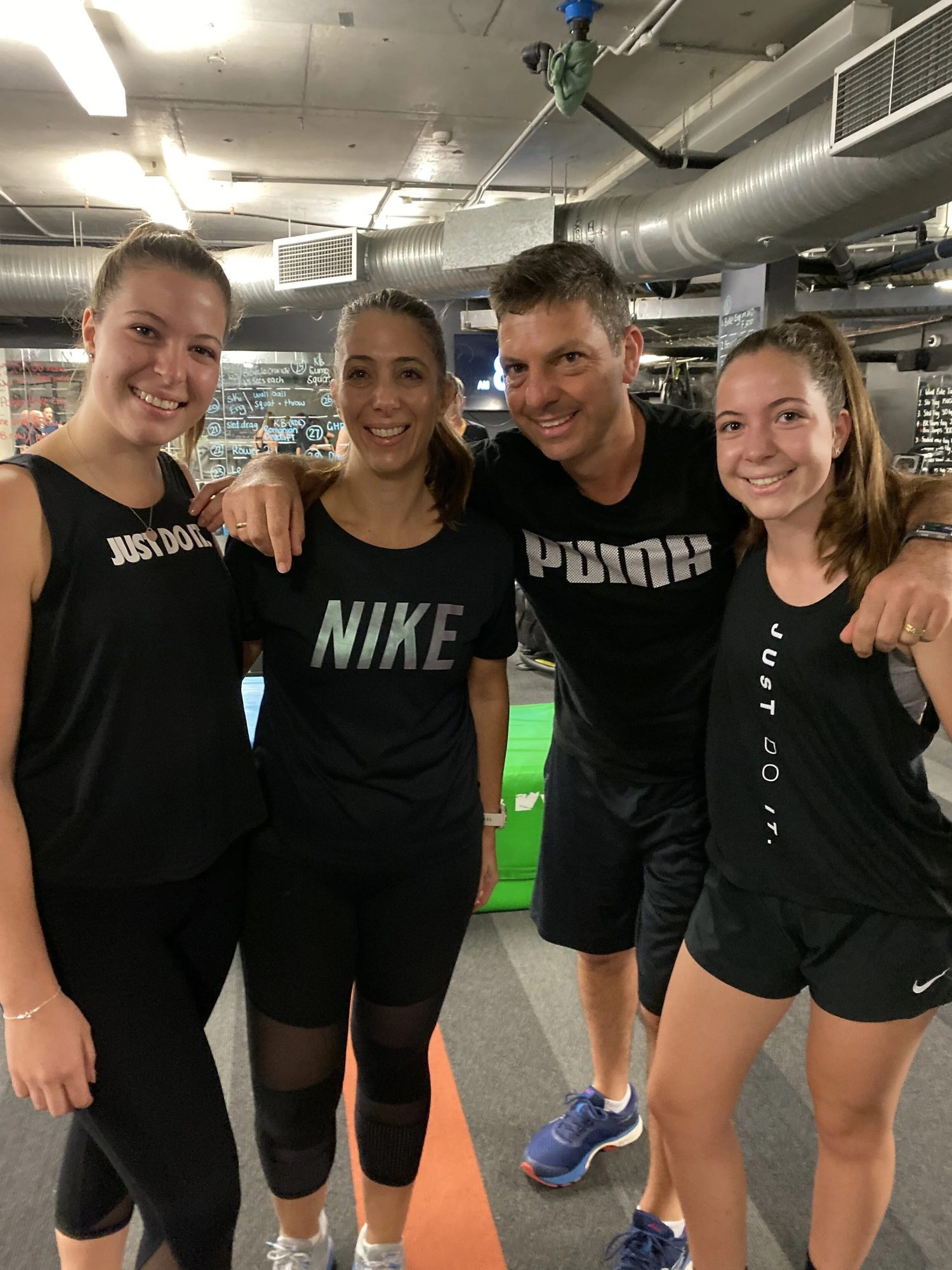 Members after a session